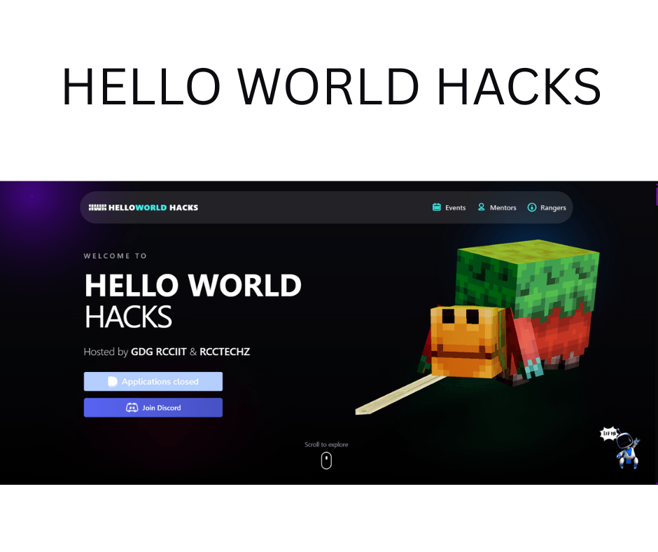 A project from Hello World Hacks